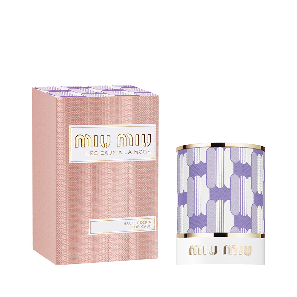 公式】 ミュウミュウ レ ゾー アラモード トップケース （パープル