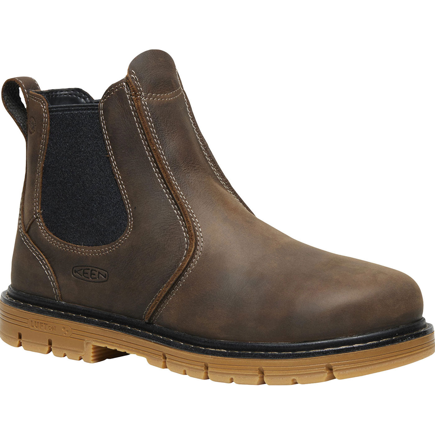 KEEN Utility 安全靴 ネイビー/ブラウン KEEN Utility 安全靴 ネイビー