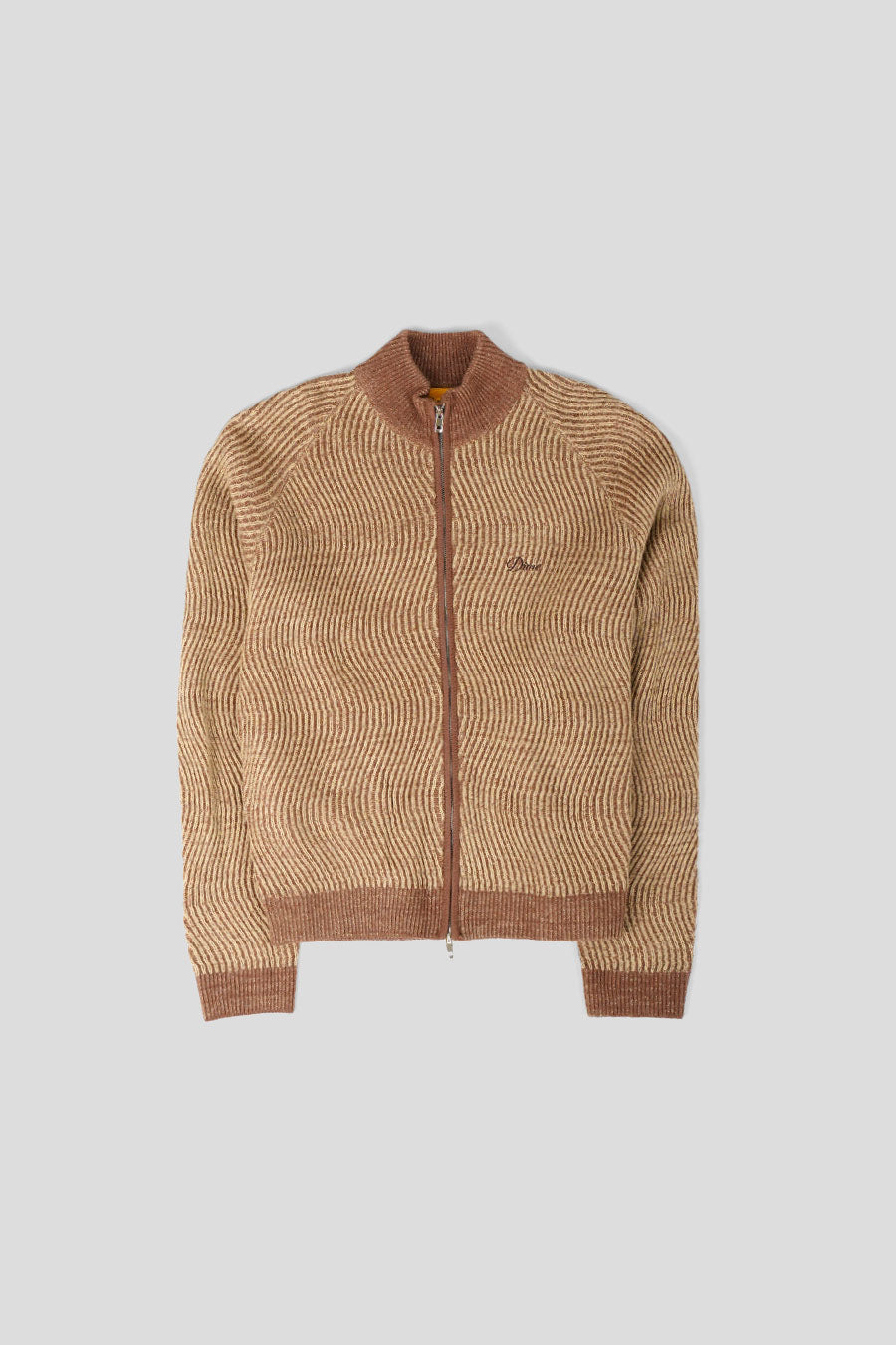 Dime - CAMEL DOUBLE-ZIP KNIT – LE LABO STORE