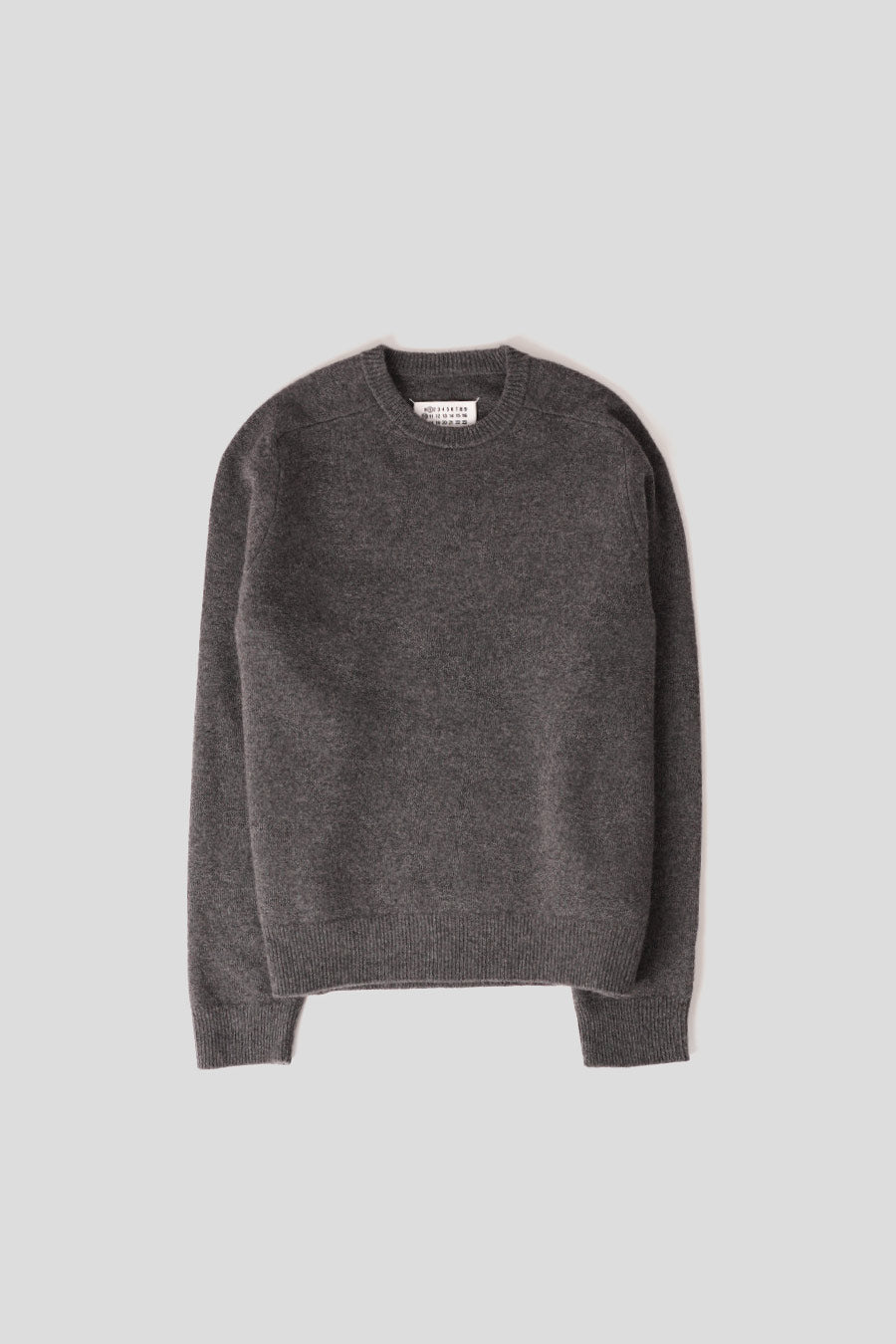 Maison Margiela - GREY WOOL ROUND-NECK PULLOVER – LE LABO STORE