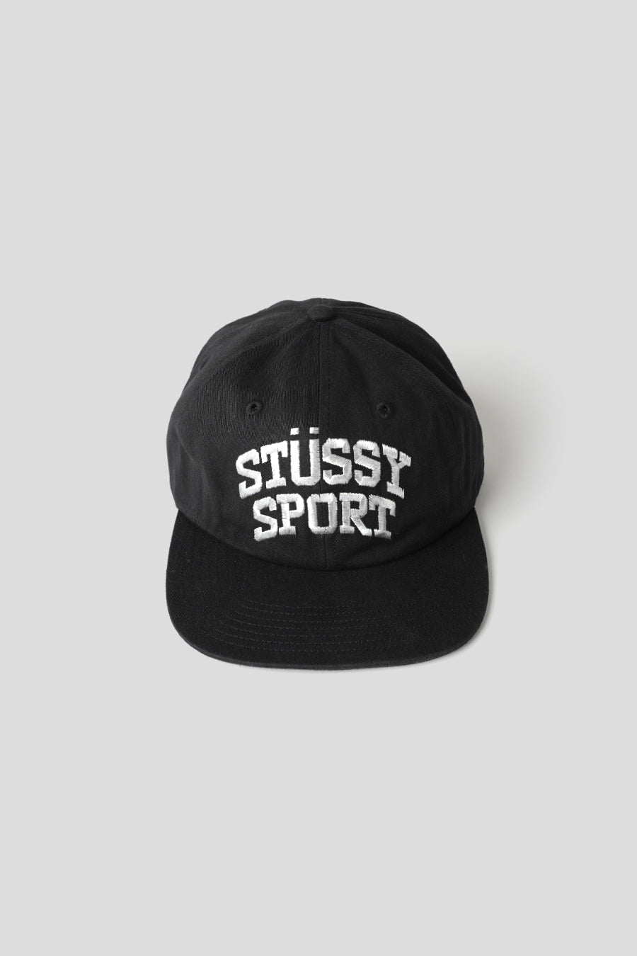 Stussy - BLACK AND METALLIC MID-DEPTH SPORT CAP – LE LABO STORE