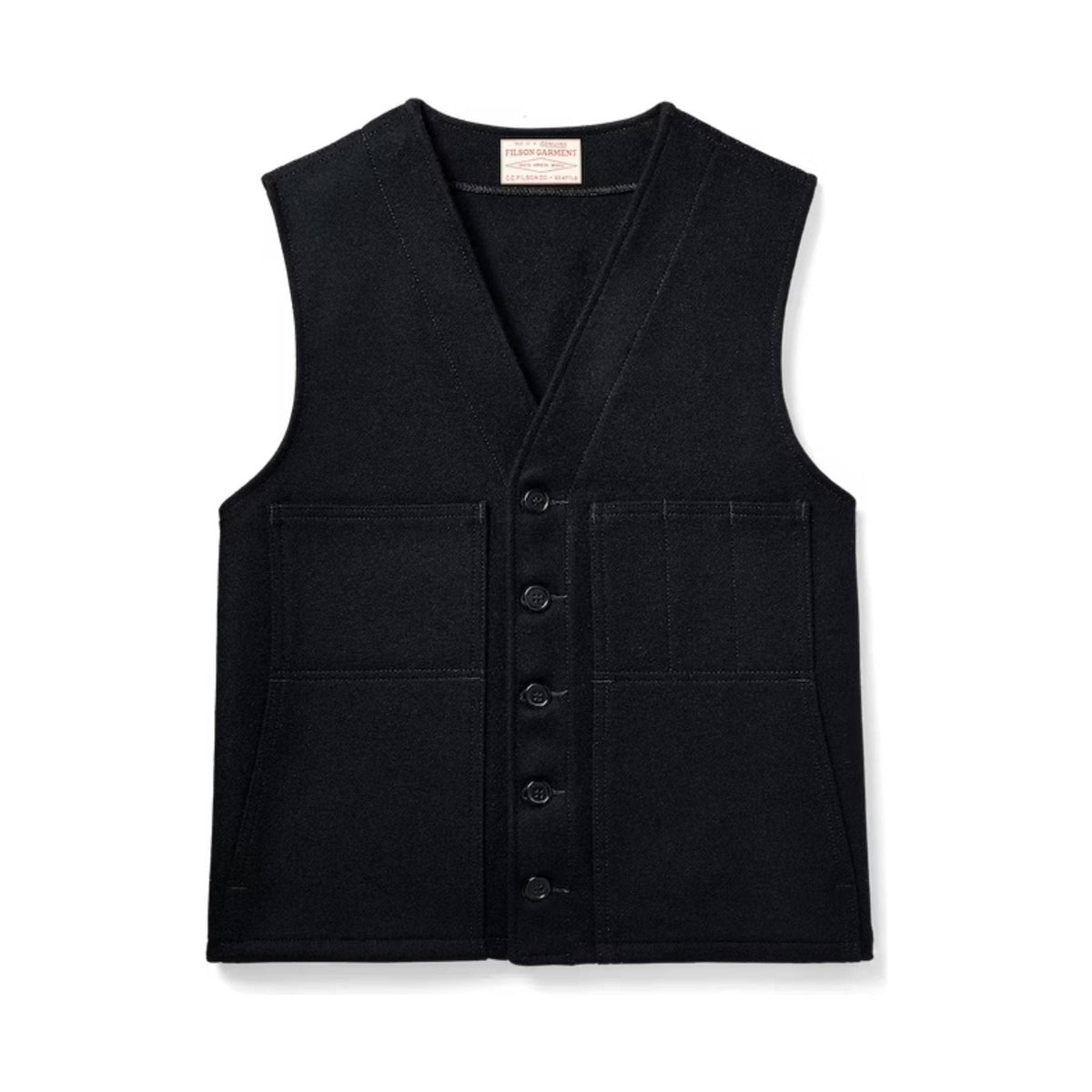 Filson Men's Mackinaw Wool Vest - Dark Navy – Lenny's Shoe & Apparel