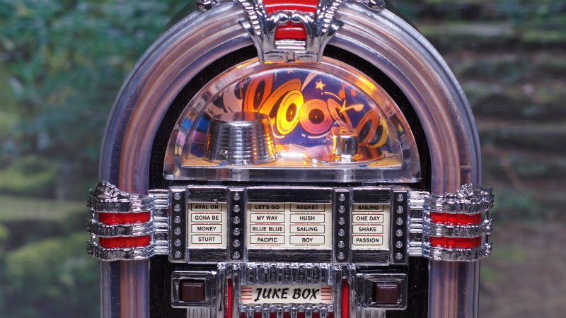 ミニ ジュークボックス(mini ハリウッドスピーカー)｜あなざわ