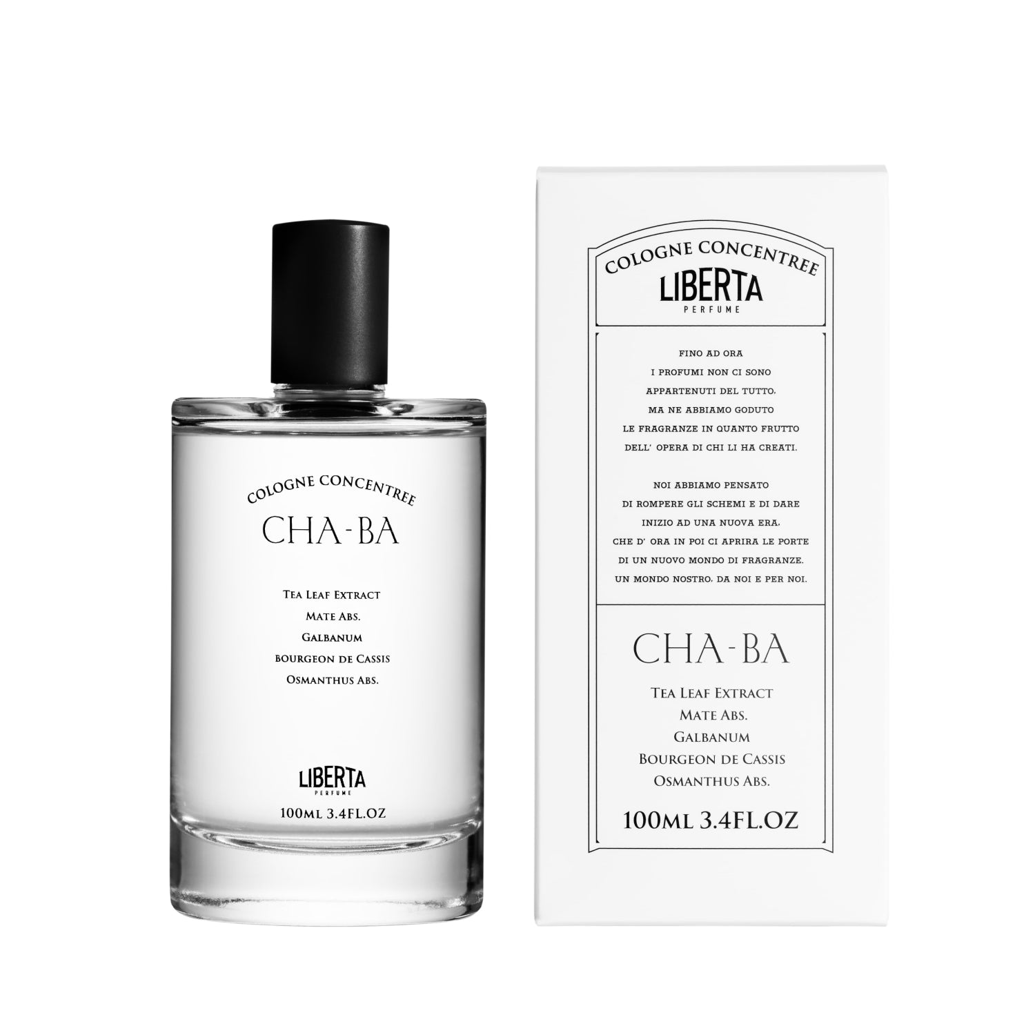 Chaba Colon Concentrate 100ml – Liberta Perfume（リベルタパフューム）