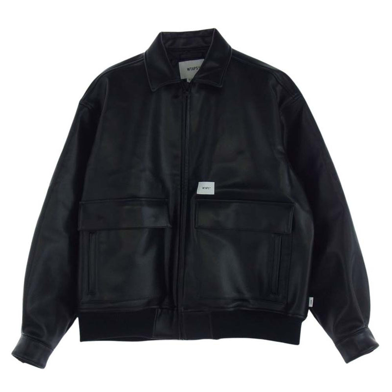 WTAPS ブラック ナイロンジャケット サイズ03