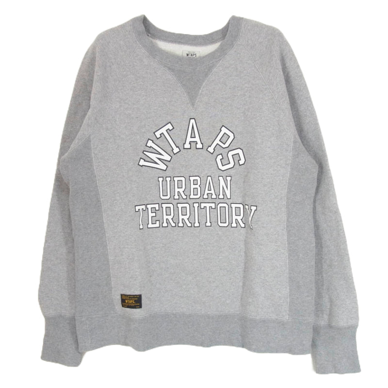 wtaps 15aw URBAN TERRITORY スウェット グレーM gip WTAPS スウェット