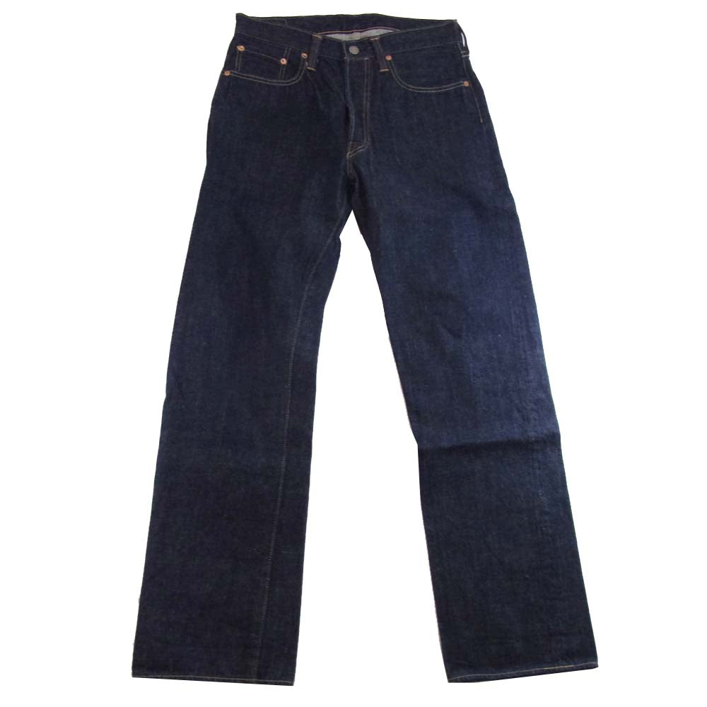 SUGAR CANE シュガーケーン 1947 革パッチ セルビッチ デニム パンツ