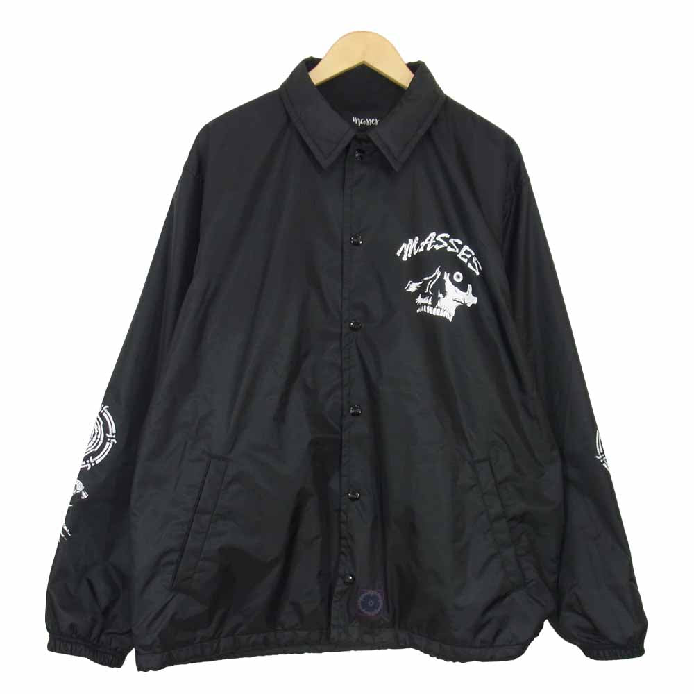 MASSES マシス × M&M CUSTOM PERFORMANCE ナイロン コーチ ジャケット