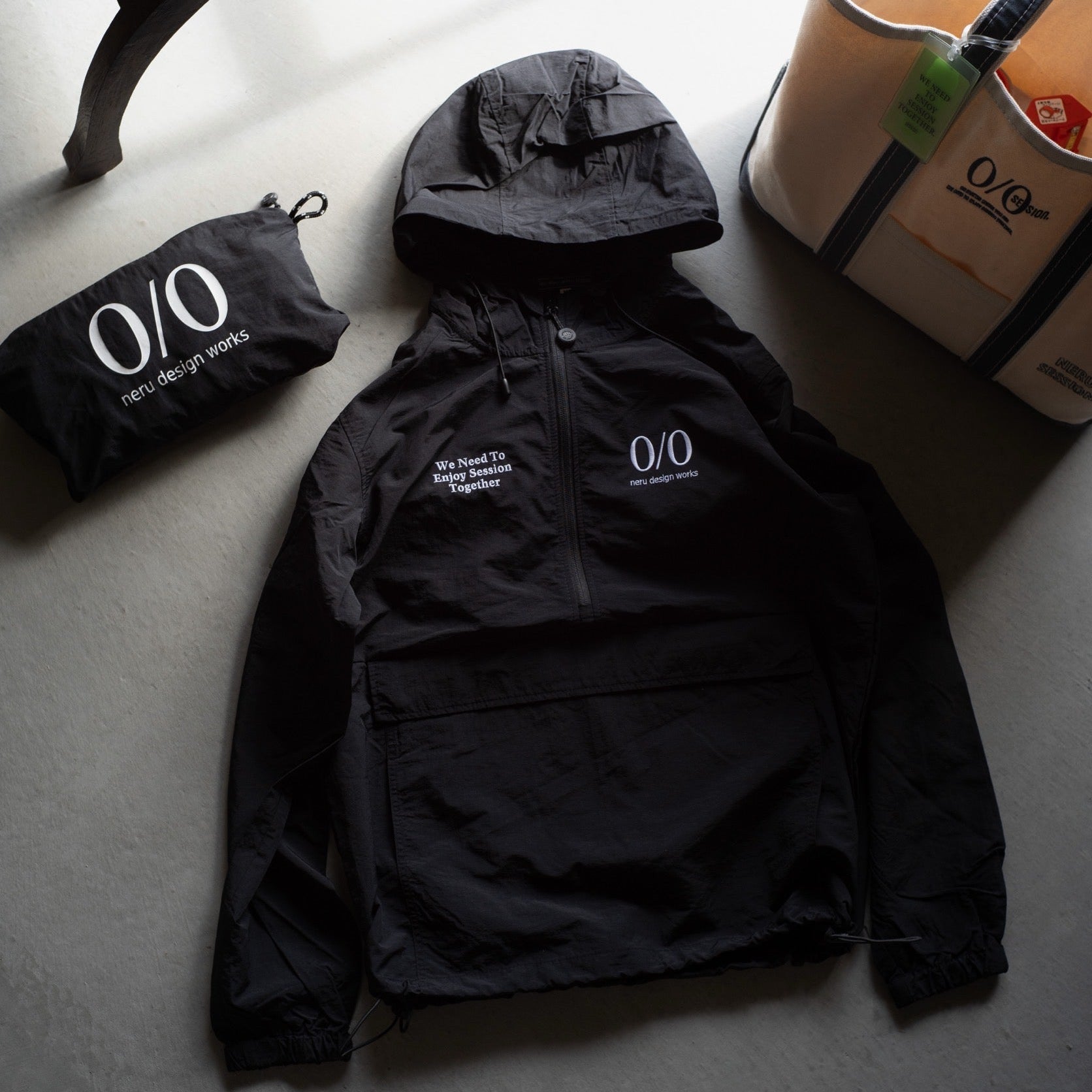 受注商品＞session×neru design worksアノラックパーカー – LOG