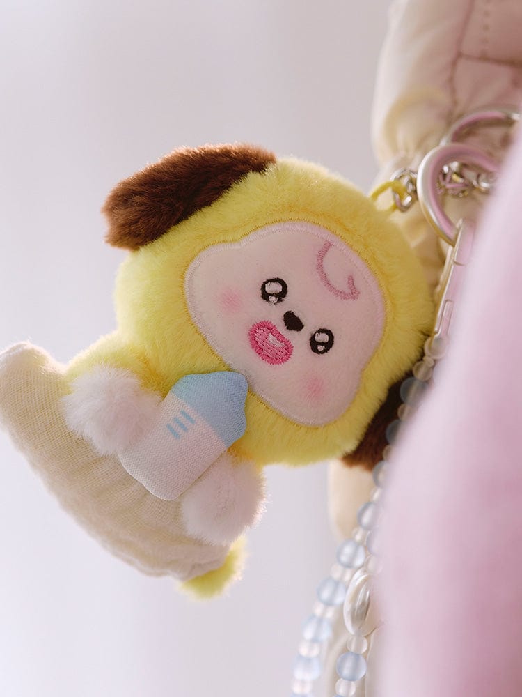 BT21 CHIMMY BABY PLUSH KEYRING NEWBORN SEASON 2 – LINE FRIENDS SQUARE