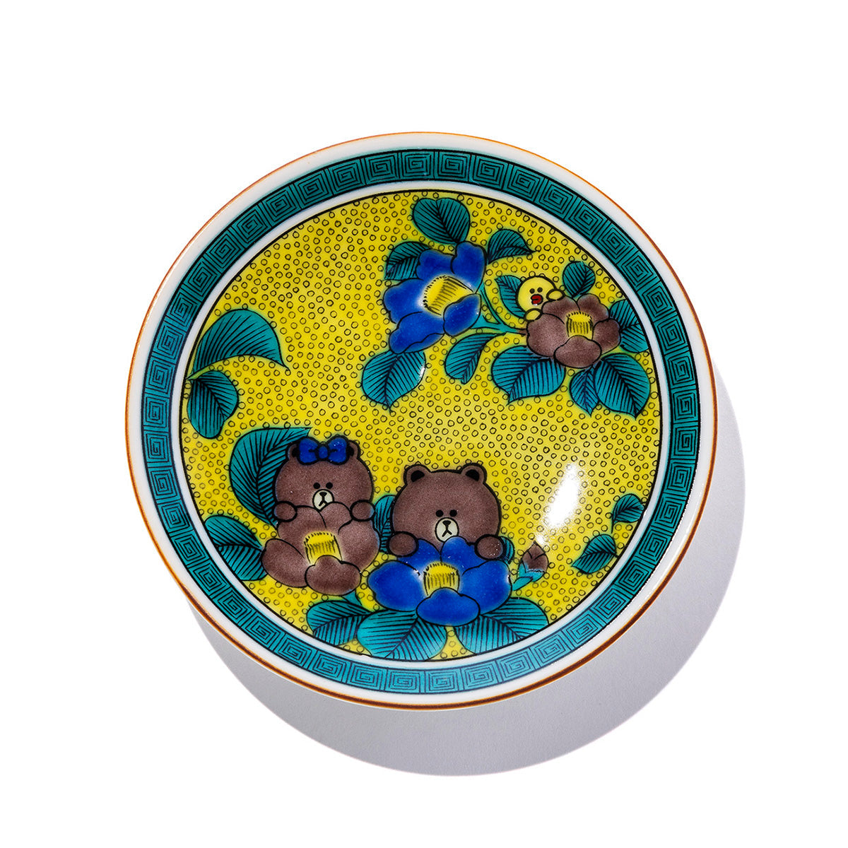 九谷焼 豆皿(吉田屋) LINE FRIENDS – LINE FRIENDS SQUARE JAPAN OFFICIAL