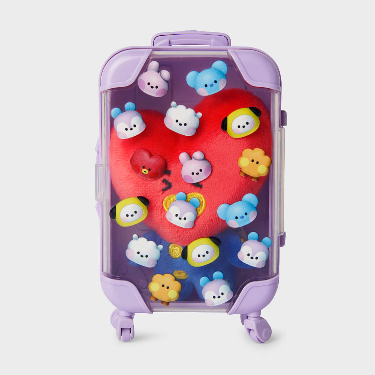 BT21 TATA mini BIG & TINY Edition Luggage Plush Doll – LINE FRIENDS_US