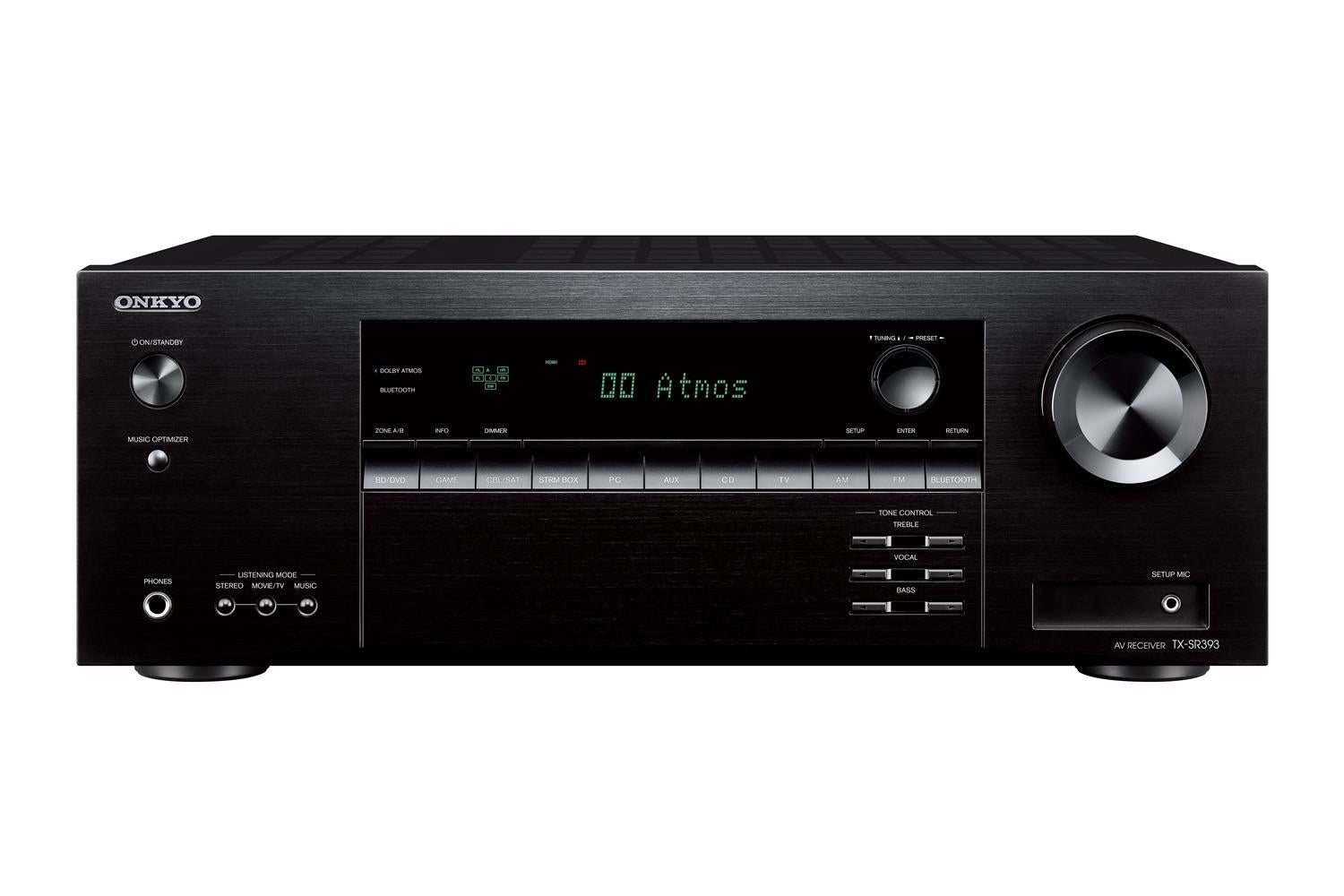 Onkyo TX-SR393 - 5.2 - Channel A/V Receiver With Dolby Atmos
