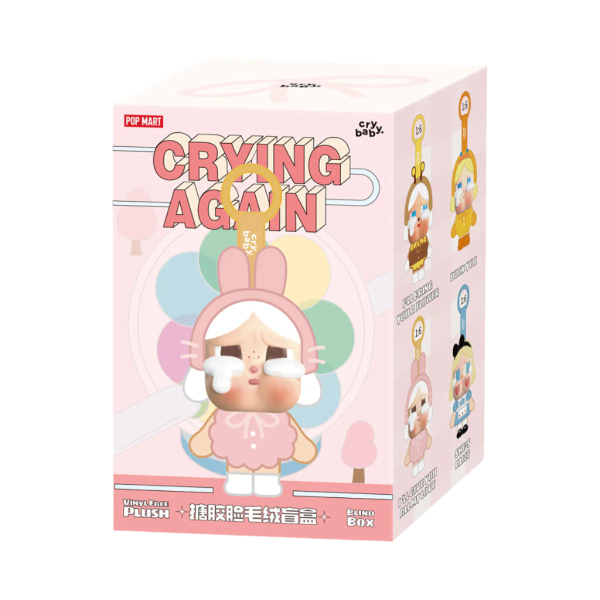Pop Mart - CRYBABY Crying Again Series - Vinyl Face Plush Blind