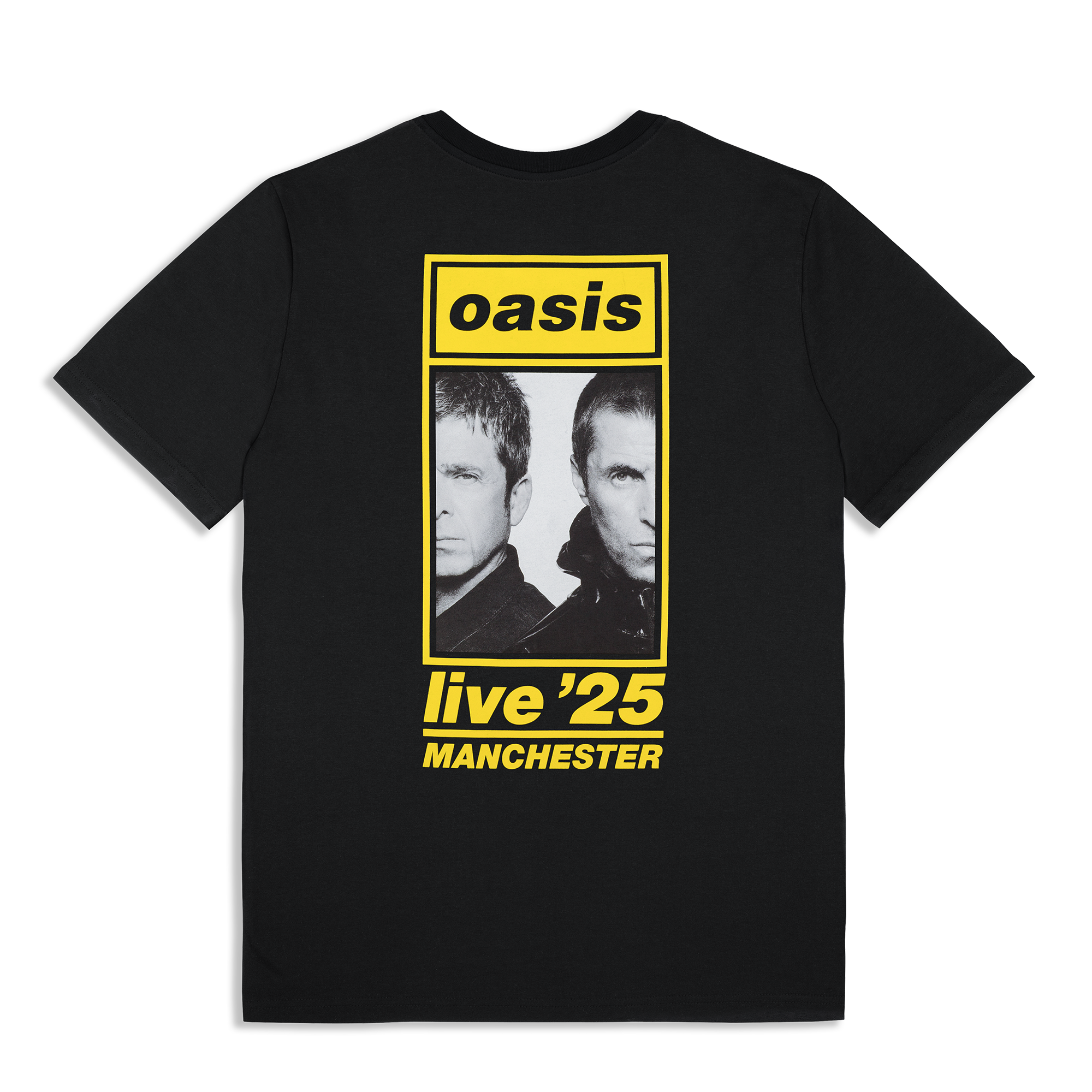 Live '25 Manchester Event T-Shirt Black – Oasis Live '25
