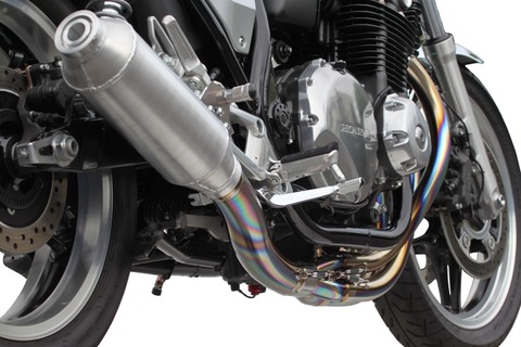 CB1100」「交換」「TSR 手曲げチタンフルエキゾースト アルミバレル
