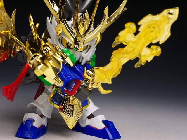 SD三国伝 真 翔烈帝 龍装 劉備ガンダム 龍輝宝・的盧 レビュー : はっ