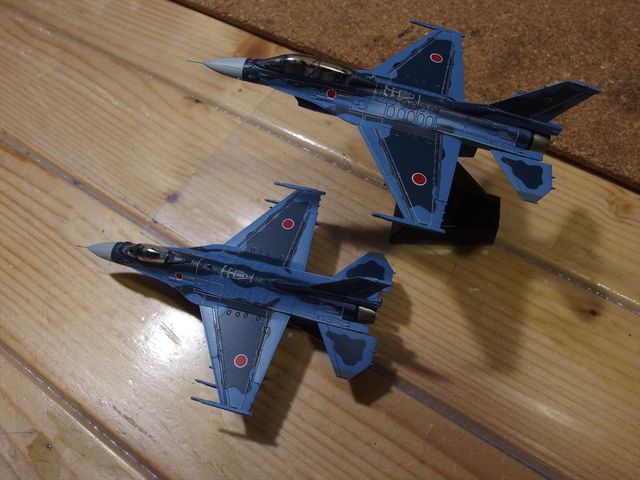 技MIX 航空自衛隊 洋上迷彩機を並べる : クローゼットの中のおもちゃ箱