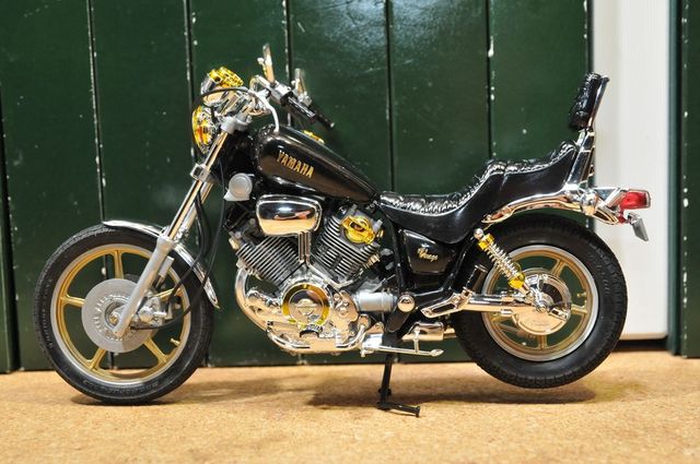 プラモデル タミヤ 1/12 YAMAHA XV1000 ビラーゴ Vol.7 完成
