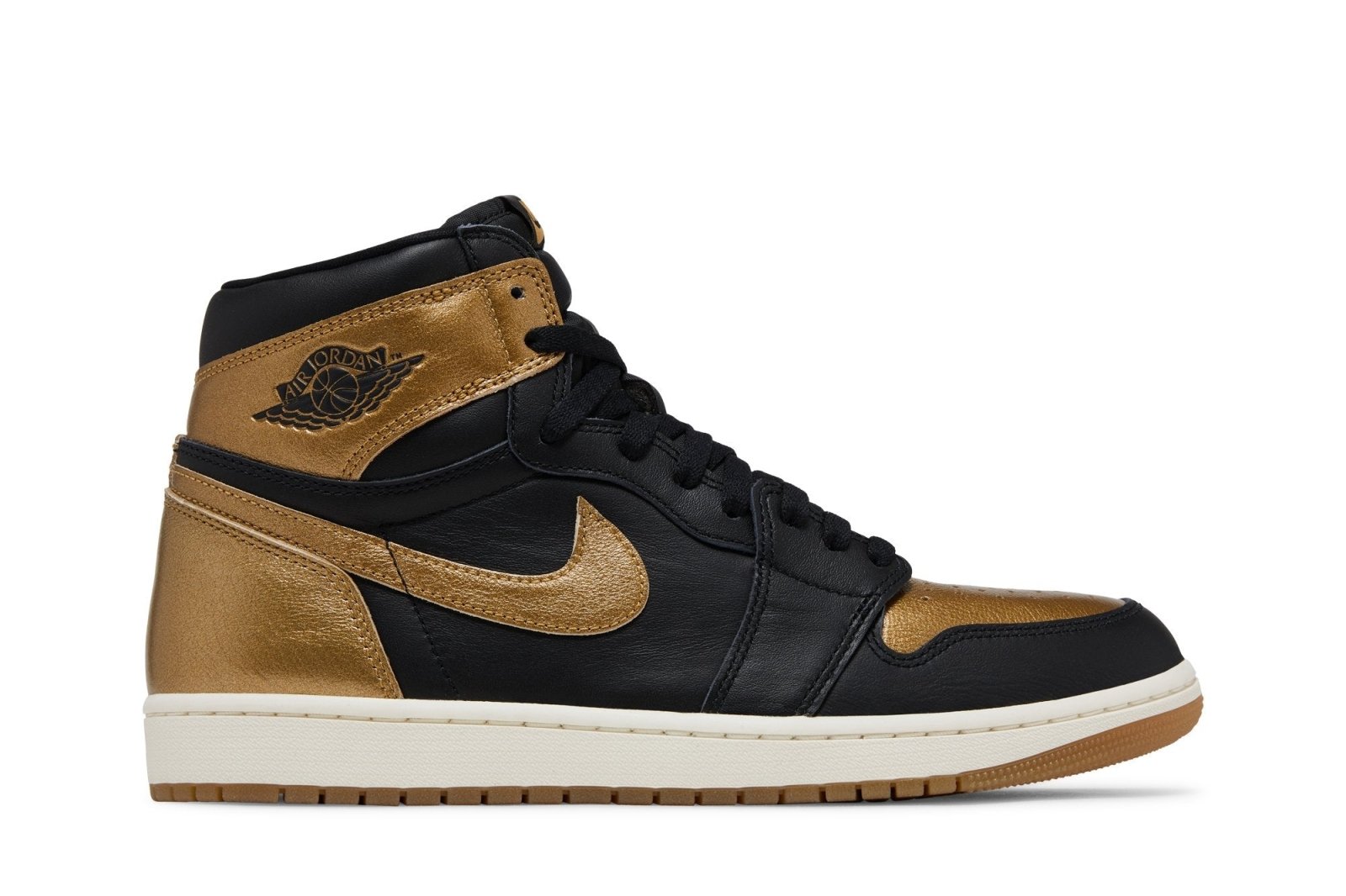 Tênis Air Jordan 1 High Og Black Metallic Gold Preto | LK Sneakers