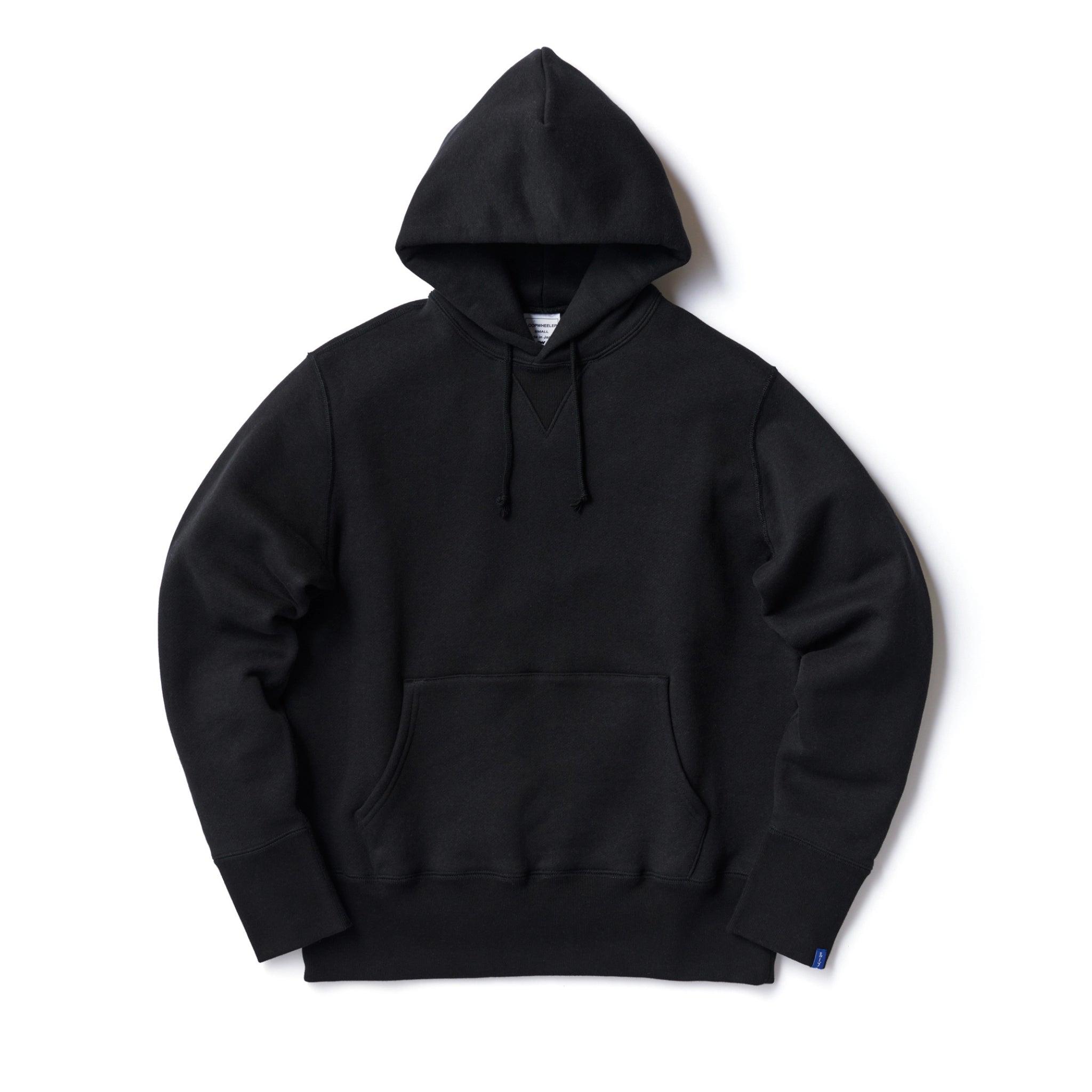 Loopwheeler LW05 Tubular Pullover Hoodie - Black – LOOPWHEELER