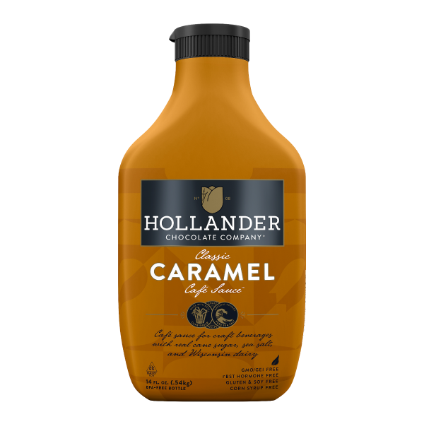 Hollander Classic Koffiebar Caramel Sauce - Bottle (14 fl oz