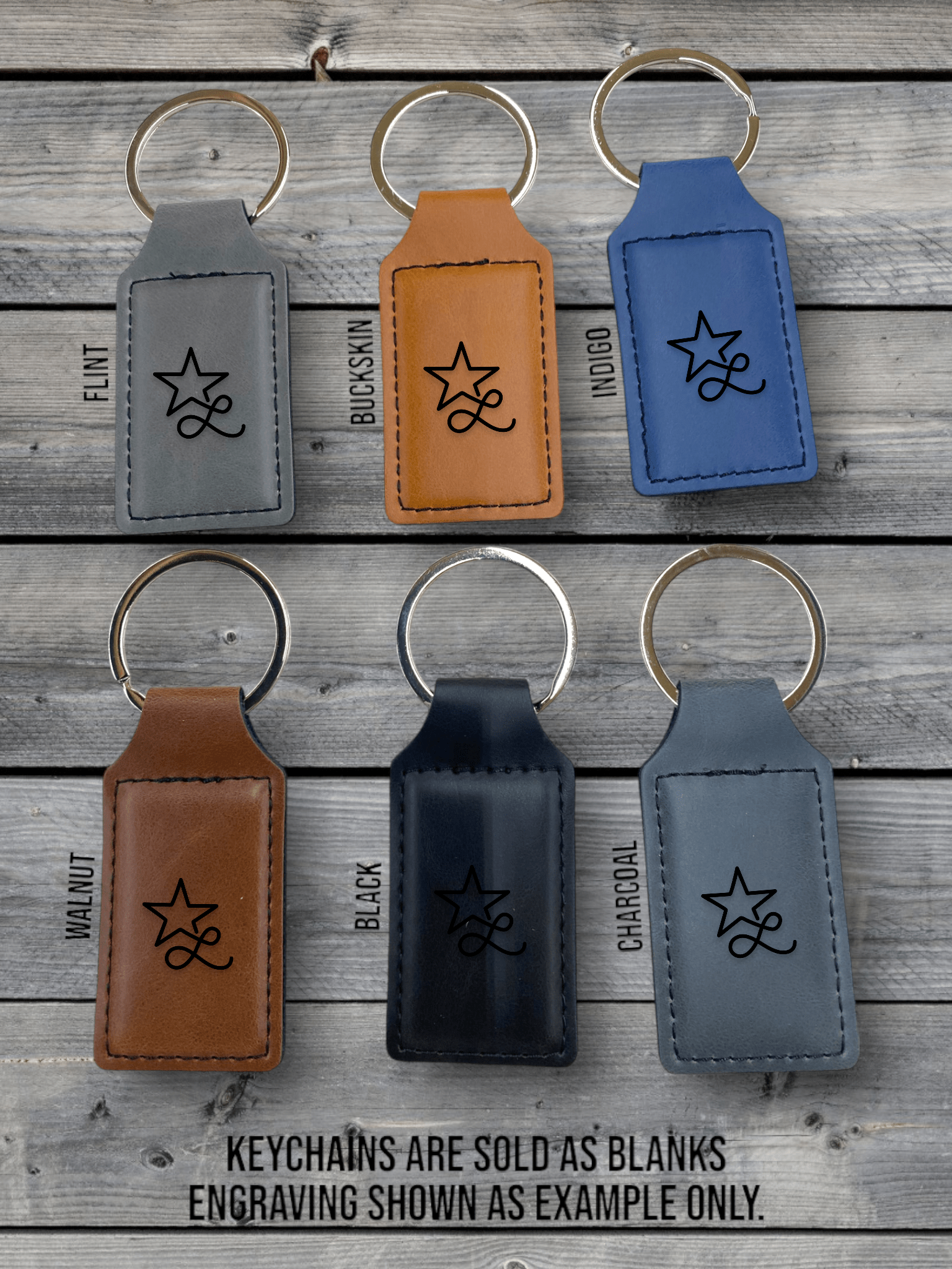 Keychains: Premium Leatherette® (10pk) – Lone Star Adhesive