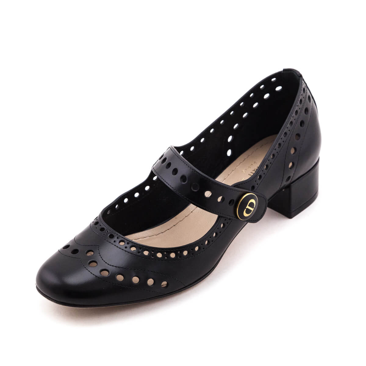 Dior Black Teddy D Mary Jane Pumps - Preowned Dior Canada