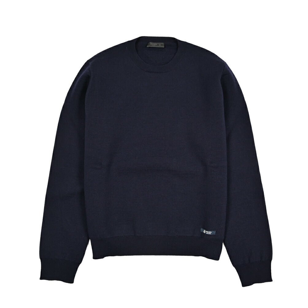 PRADA プラダ / GIROCOLLO ニットセーター クルーネック ミドルゲージ