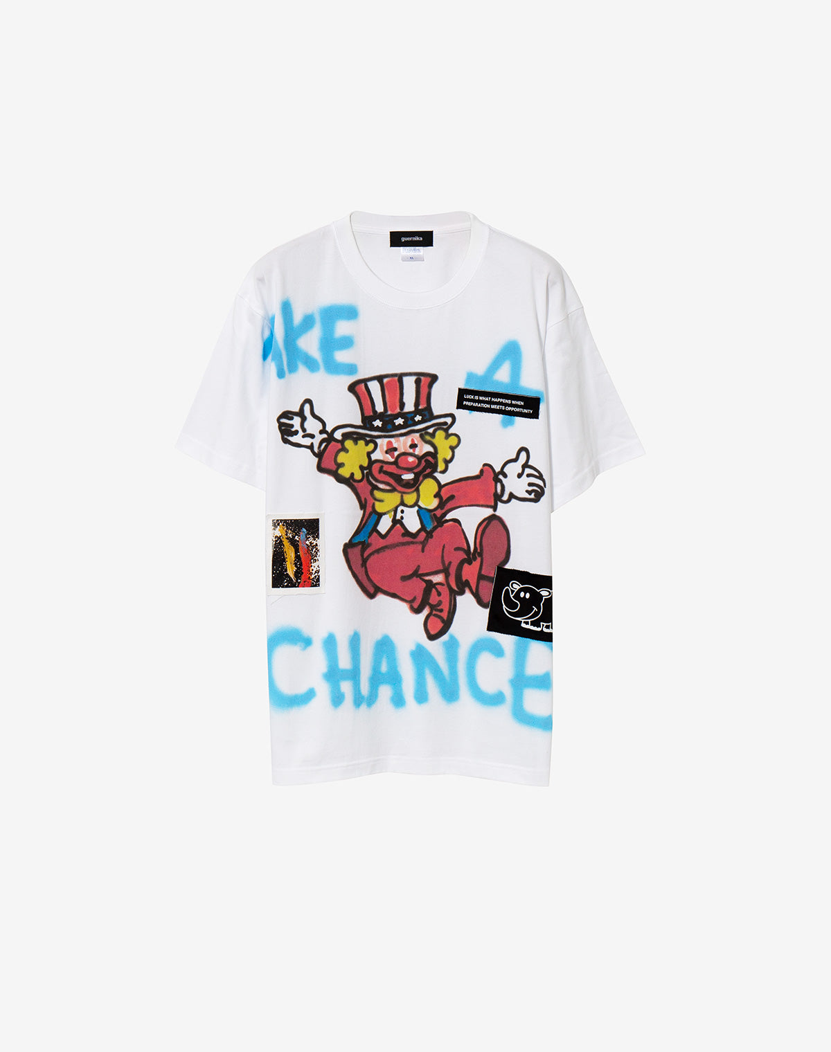 guernika×JUGGLER】JUGGLER Paint T-shirt / White – guernika
