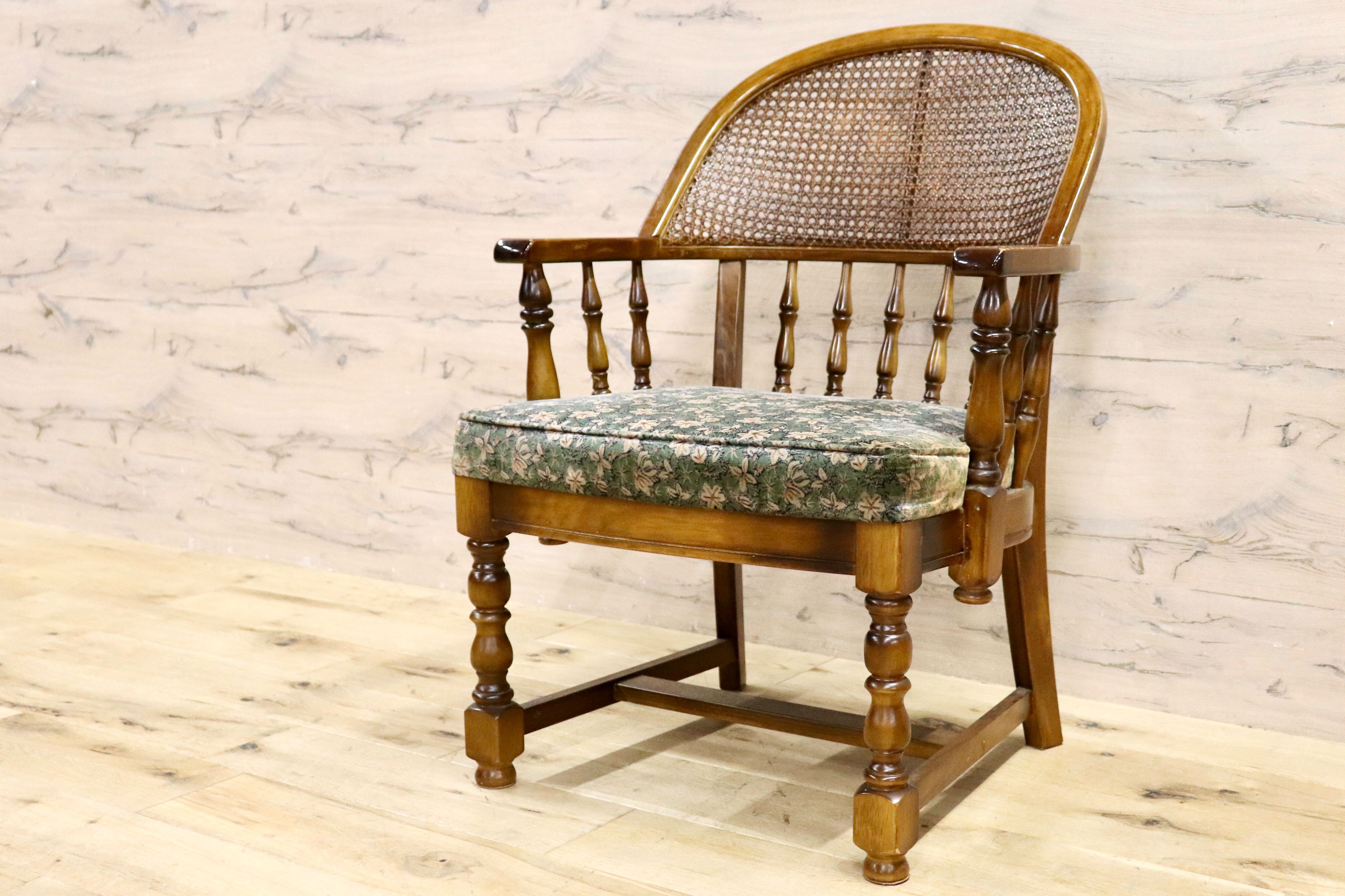 Sale カリモク ヴィンテージ ボールキャスター コロニアル チェア