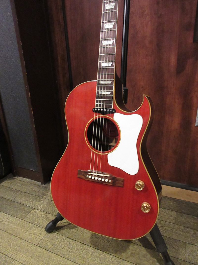 Gibson Custom Shop Tamio Okuda CF-100E Faded Cherry - ヴィンテージ