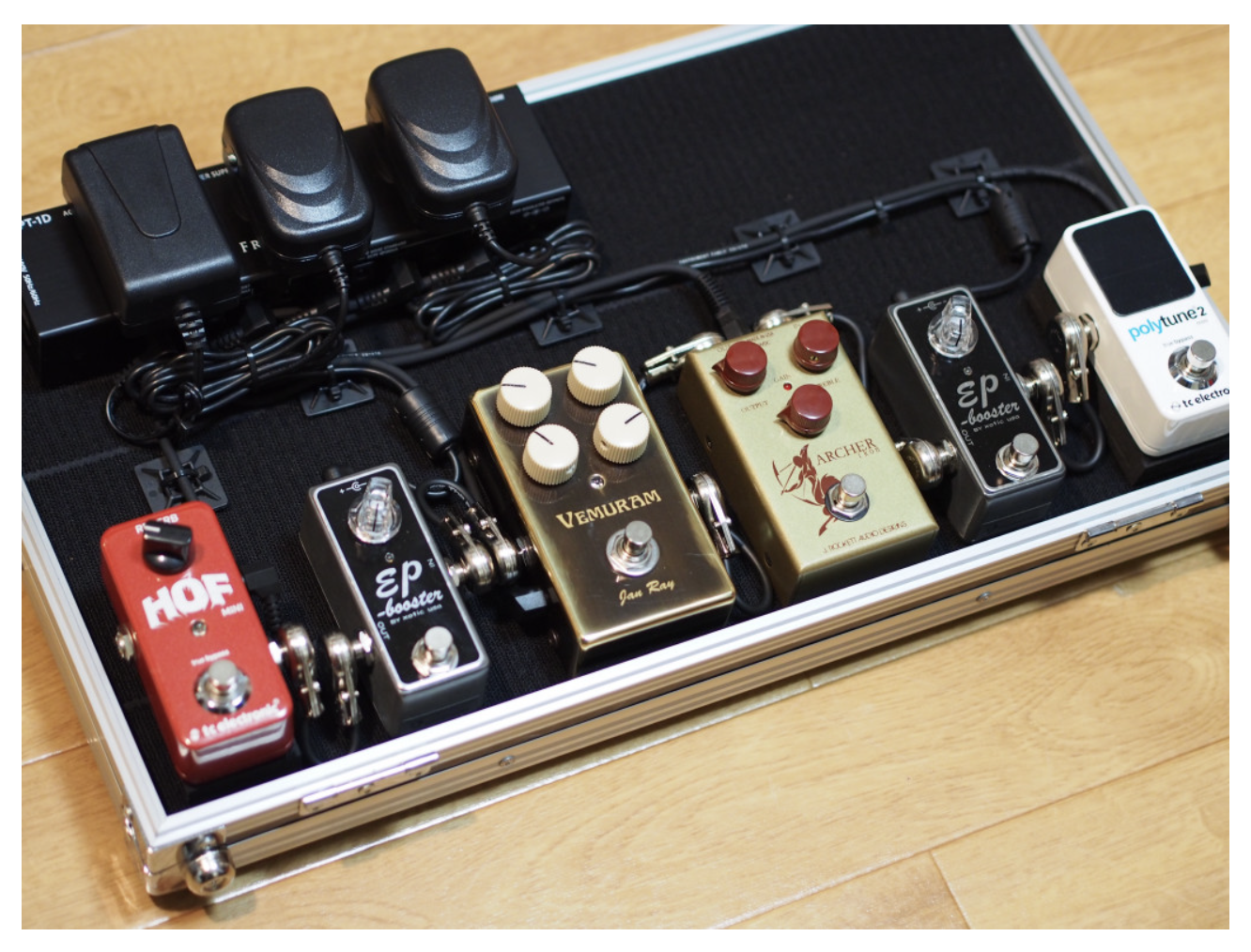 現代のパワーサプライと2p-booster | ギターのレシピ