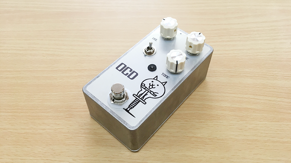 自作エフェクター「OCD」作ってみた