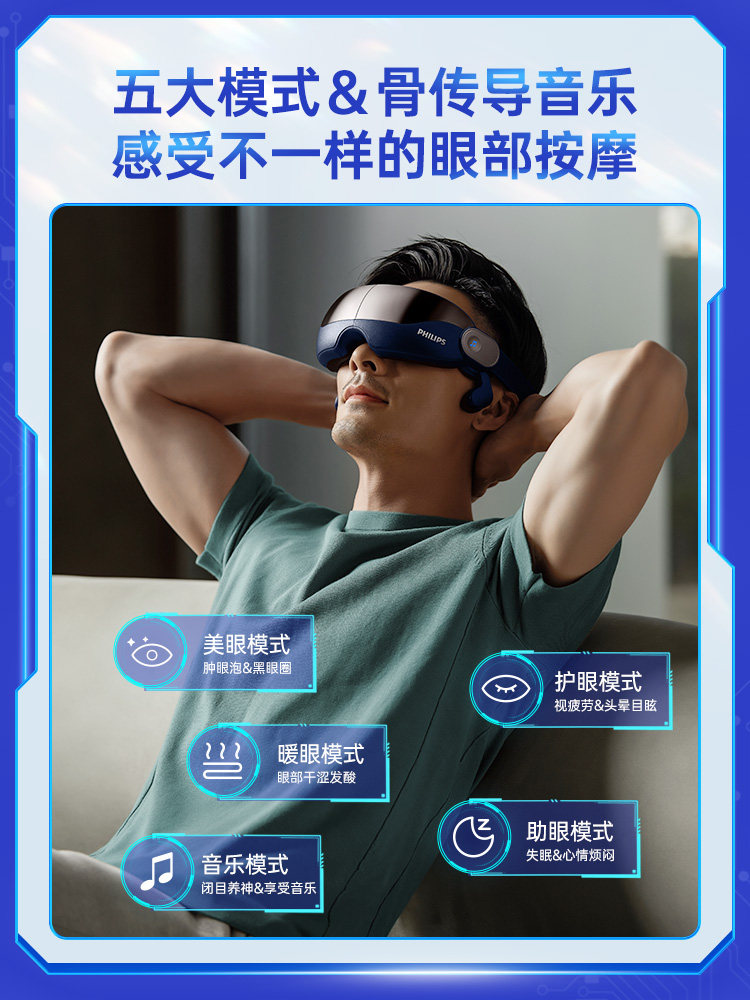 PHILIPS 目もとマッサージャー PPM7101E PHILIPS 目もとマッサージャー