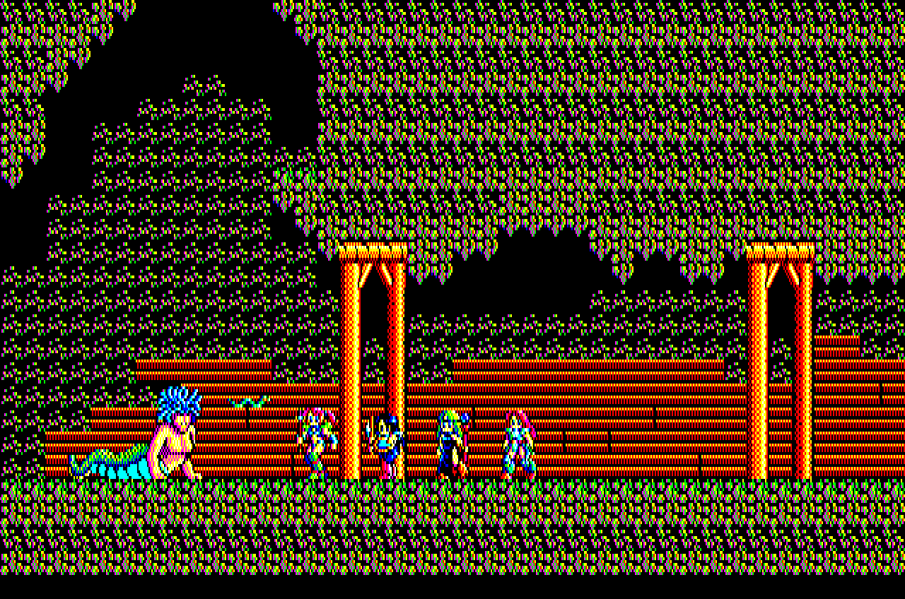 ソーサリアン for SHARP X1turbo (C)1987,1988 日本ファルコム