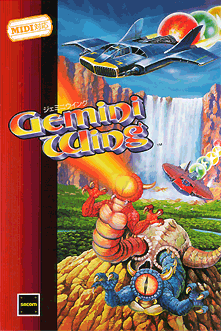 ジェミニウイング for SHARP X68000 (C)1987 テクモ, (C)1990 システム