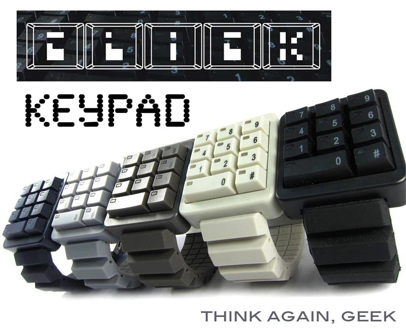 Click Keypad Hidden Time LED Watch | Gadgetsin