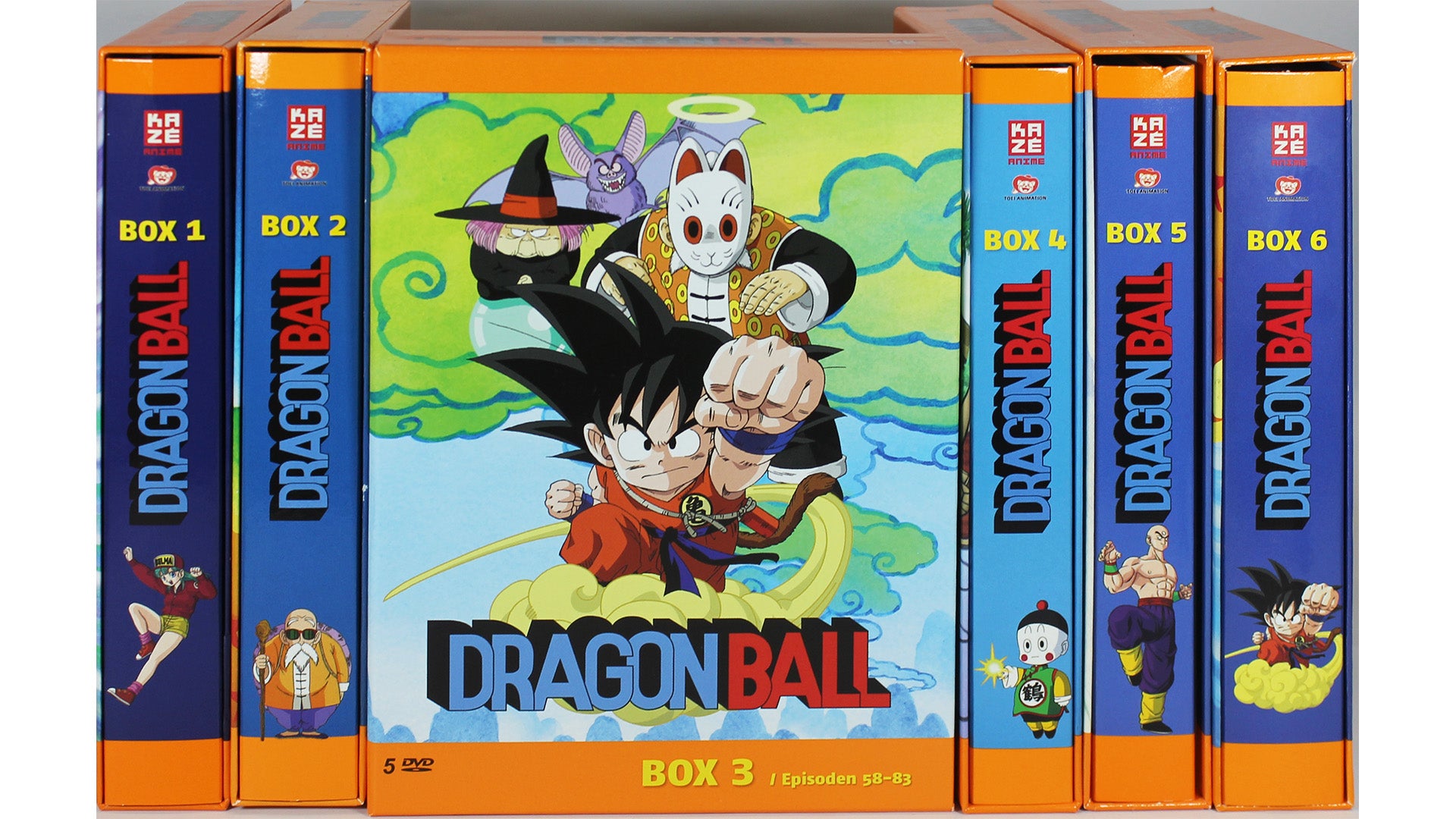 Dragonball Box 1-6 - DVD komplett – Ultra Comix Galerie