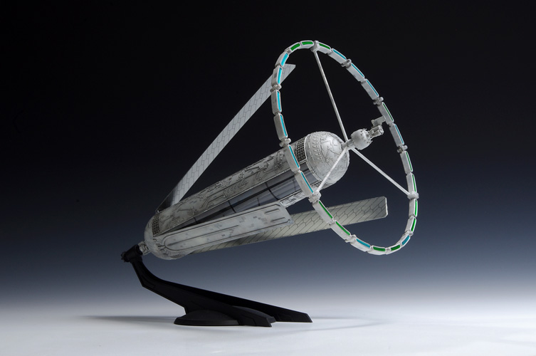 宇宙を生活の場に！ 「スペースセツルメント」のプラモデル - GAME Watch