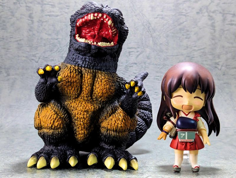 玩栗犬と、鎮座獣 バーニングゴジラ (1995) | 玩栗犬 真ホビーマニアクス