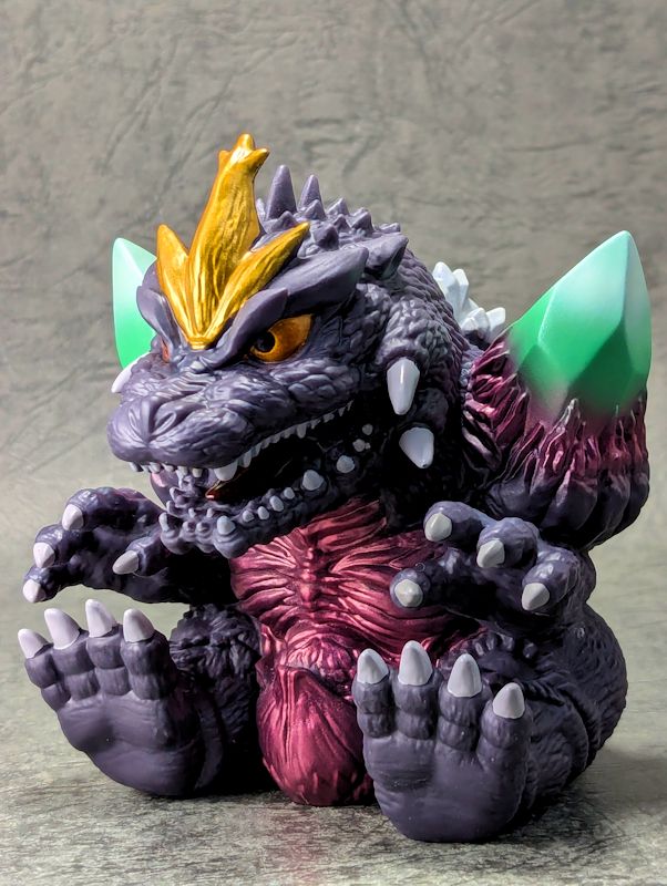 玩栗犬と、鎮座獣 スペースゴジラ グラビ・トルネードver. | 玩栗犬 真