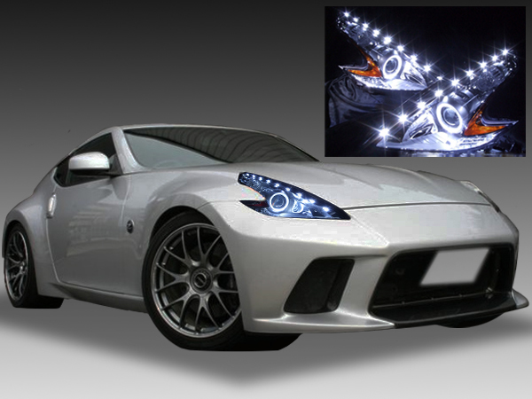 日産 Z34 フェアレディZ 純正HID車用 純正ドレスアップヘッドライト 2