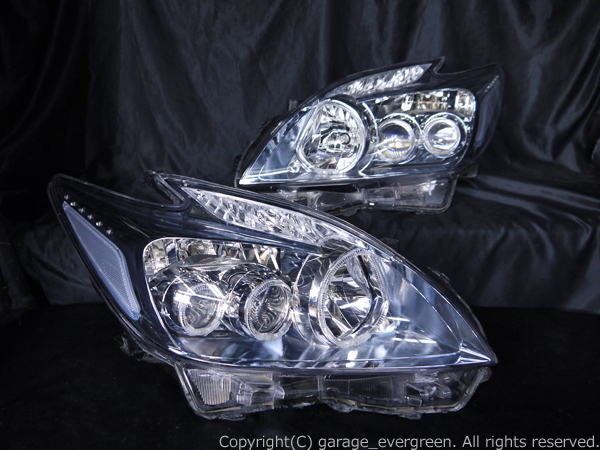 トヨタ ZVW30系 プリウス 前期 純正LEDロービーム車用 純正ドレス