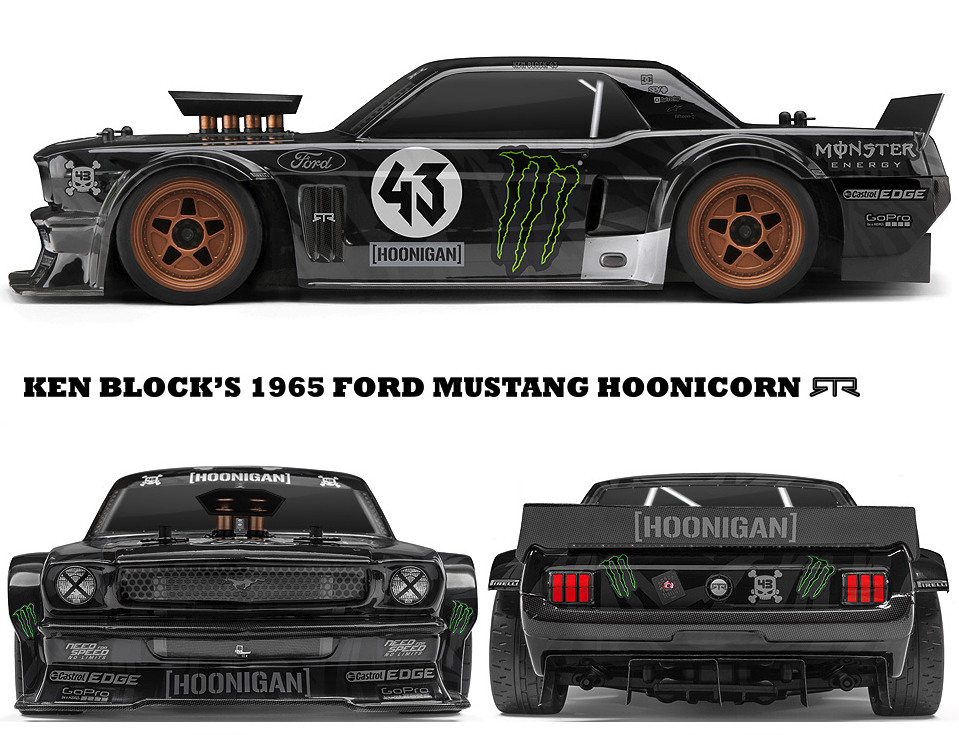 Ken Block 1965 Ford Mustang ラジコン徹底レビュー【Hoonicorn