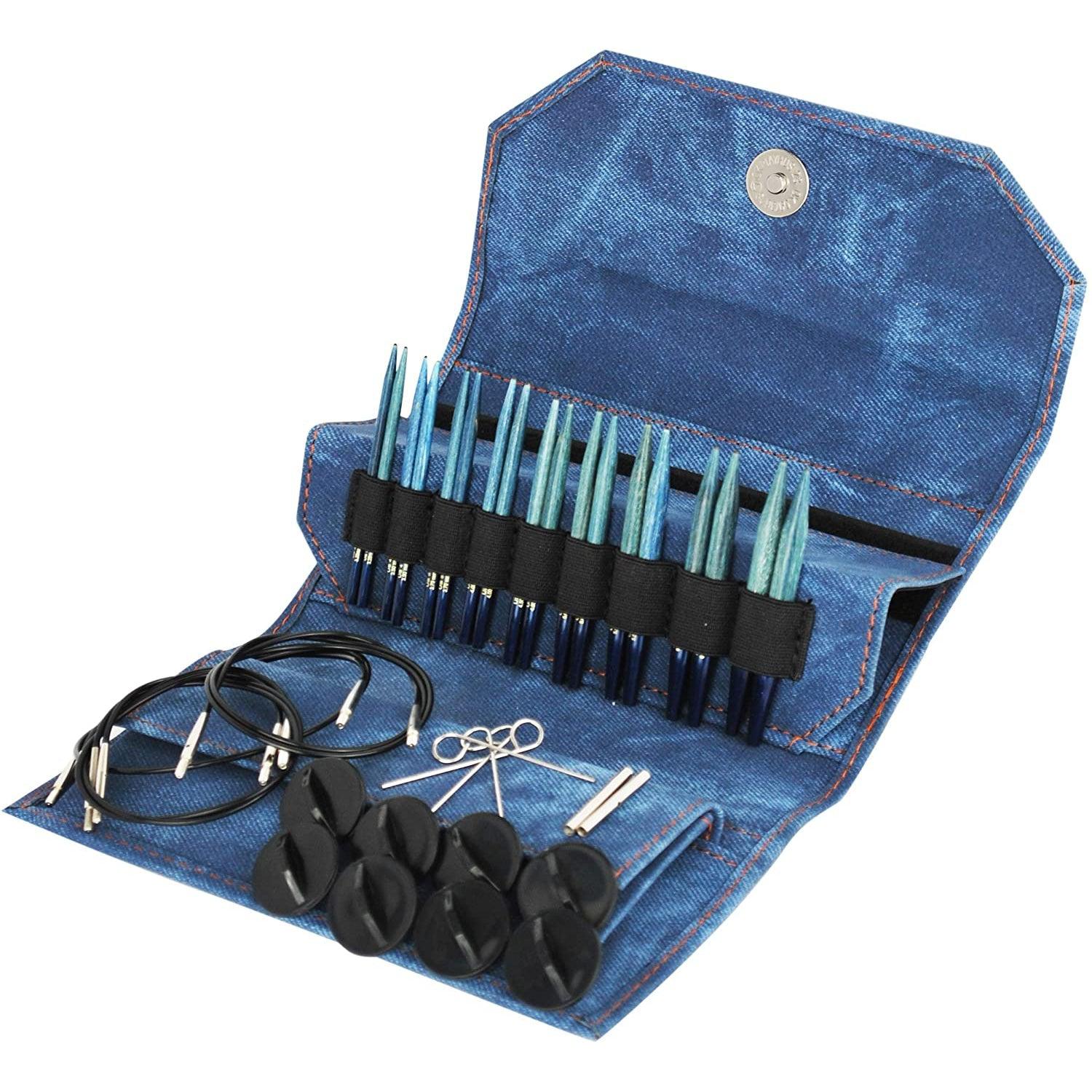 Indigo 3.5” Knitting Needle Set – gather here online