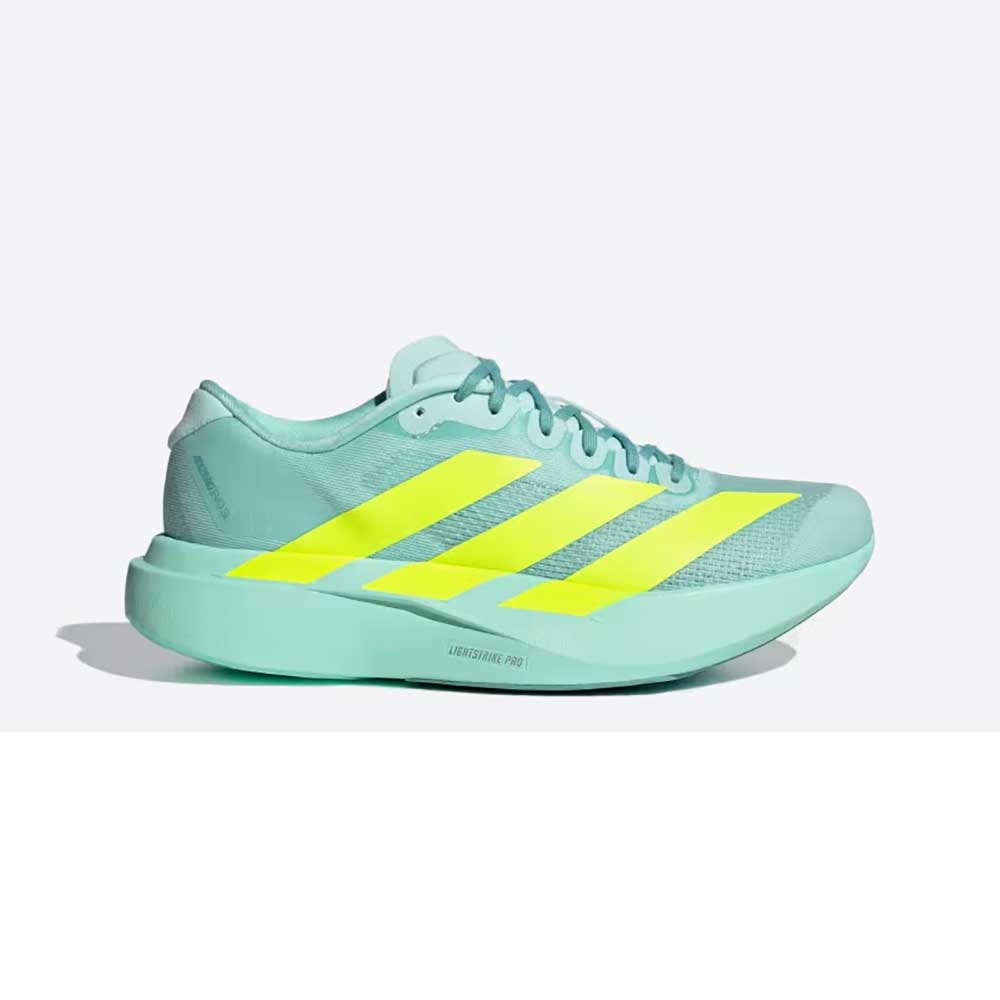 Women's Adizero EVO SL Running Shoe - Semi Flash Aqua/Lucid Lemon