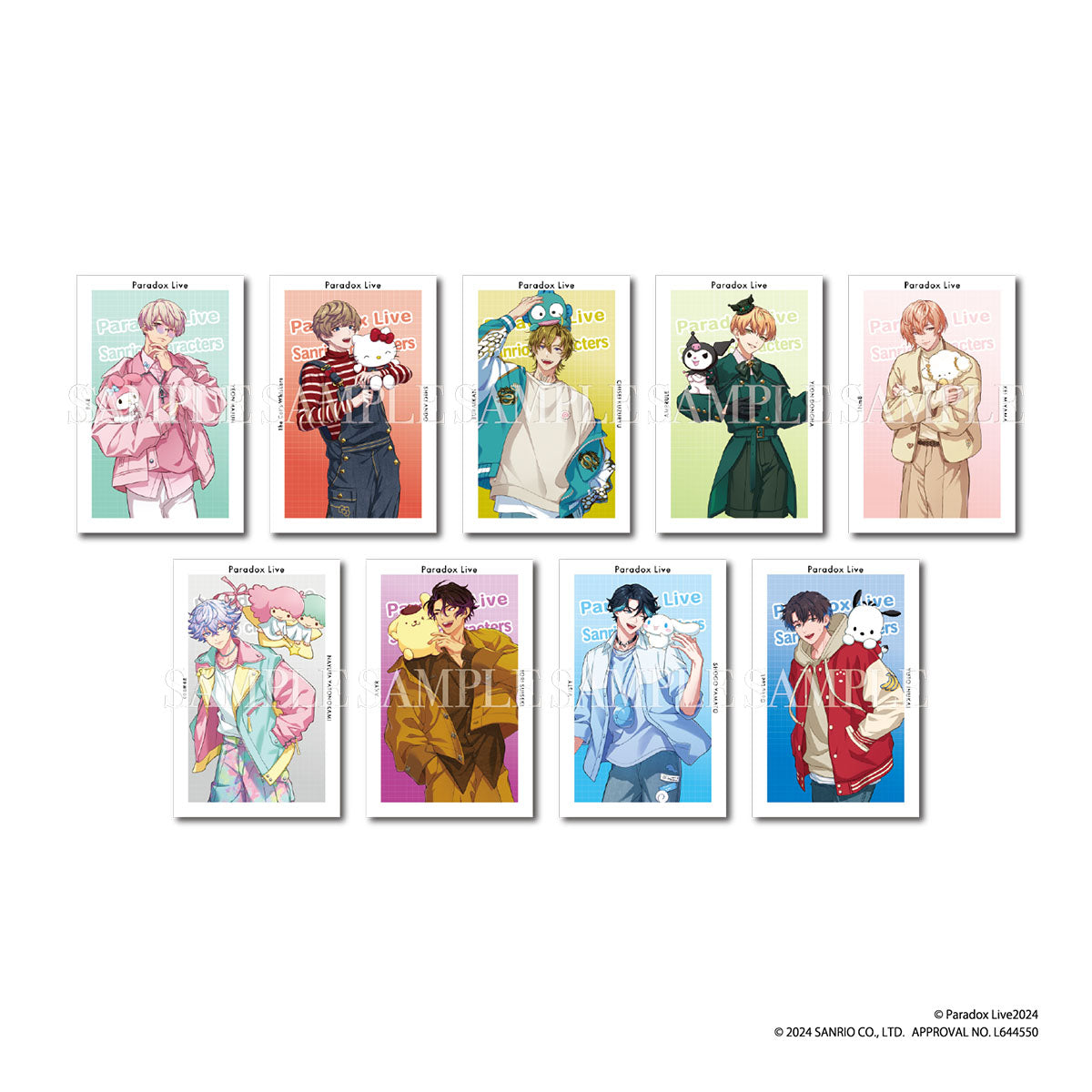 再販】Paradox Live × Sanrio characters Gプリ（ブラインド