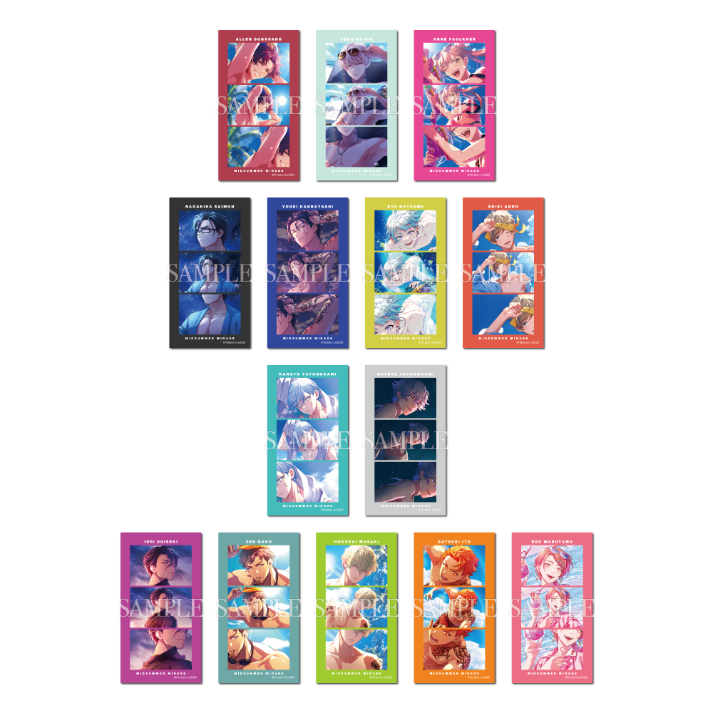 Paradox Live 真夏の幻影 ホログラムステッカー Ver.1 – GCRESTORE