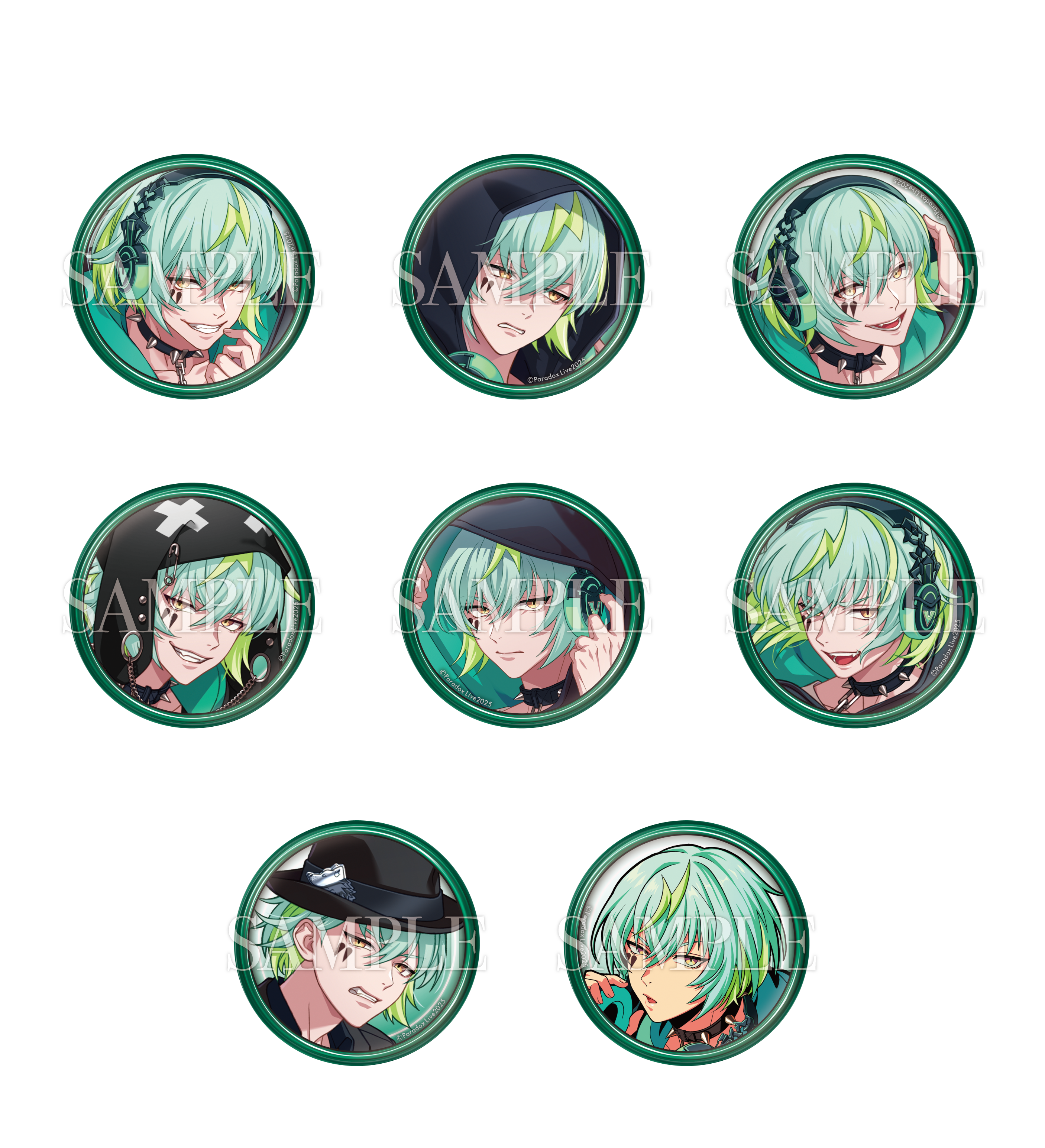 Paradox Live アーティスト別缶バッジ 御子柴 賢太（ブラインド